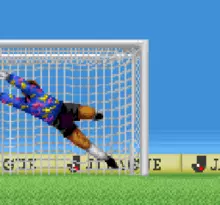 Image n° 1 - screenshots  : J.League Super Soccer '95 - Jikkyou Stadium